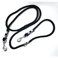 Vodítko okrúhle prepínacie 10mm / 250 cm čierne